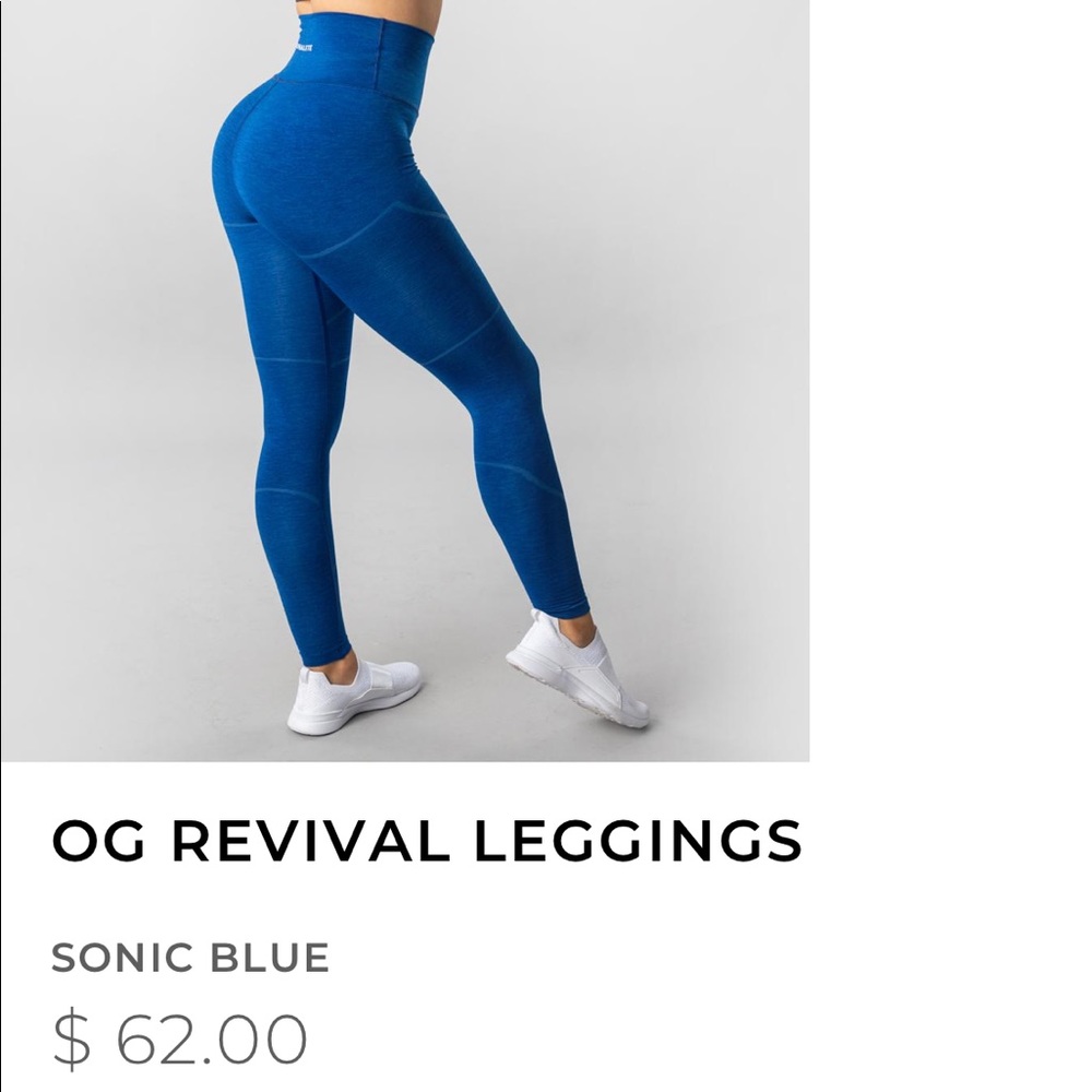 Alphalete OG revival Leggings sonic blue